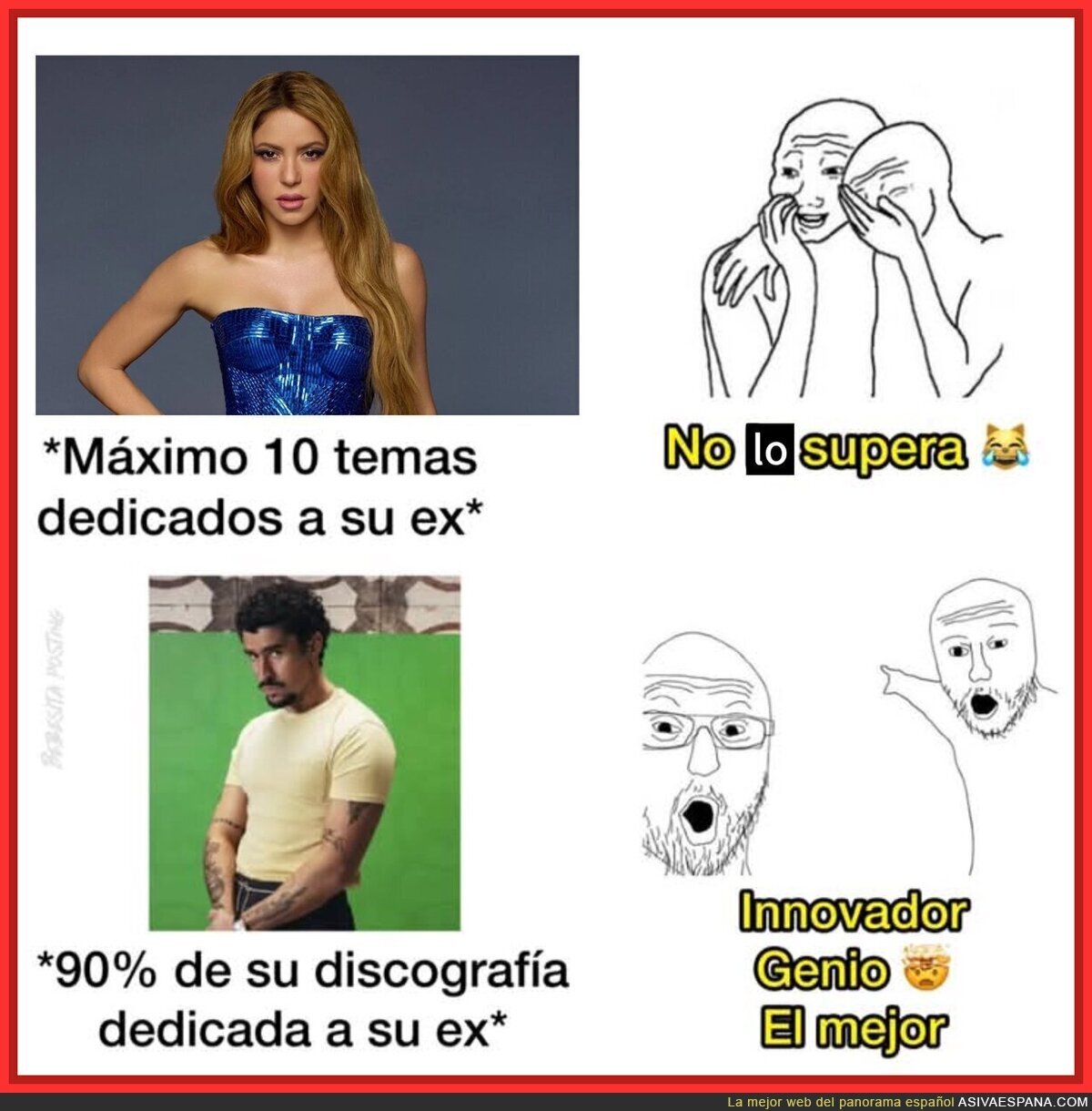 Las críticas a mujeres y hombres cantantes