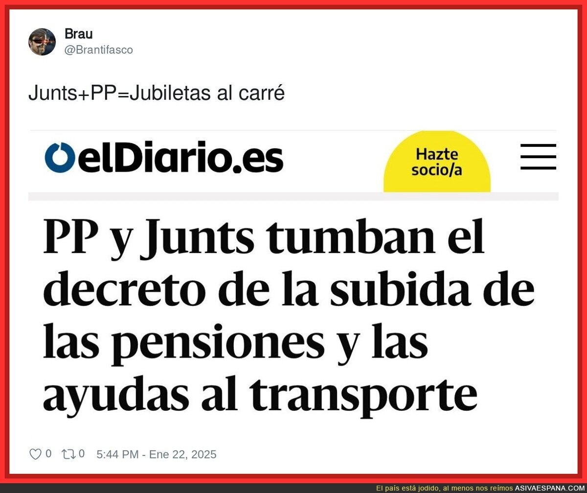 Un saludo a los obreros de derechas que votaron al PP