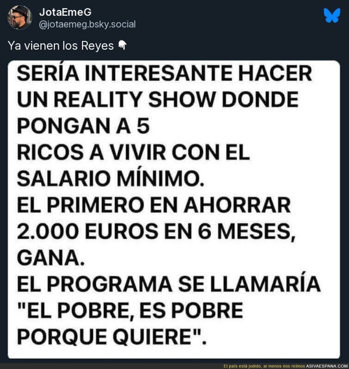 Esto sí sería un 'Gran Hermano VIP'