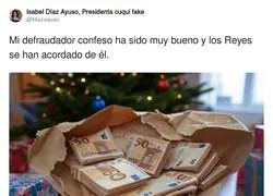 Un gran regalo para el novio de Ayuso