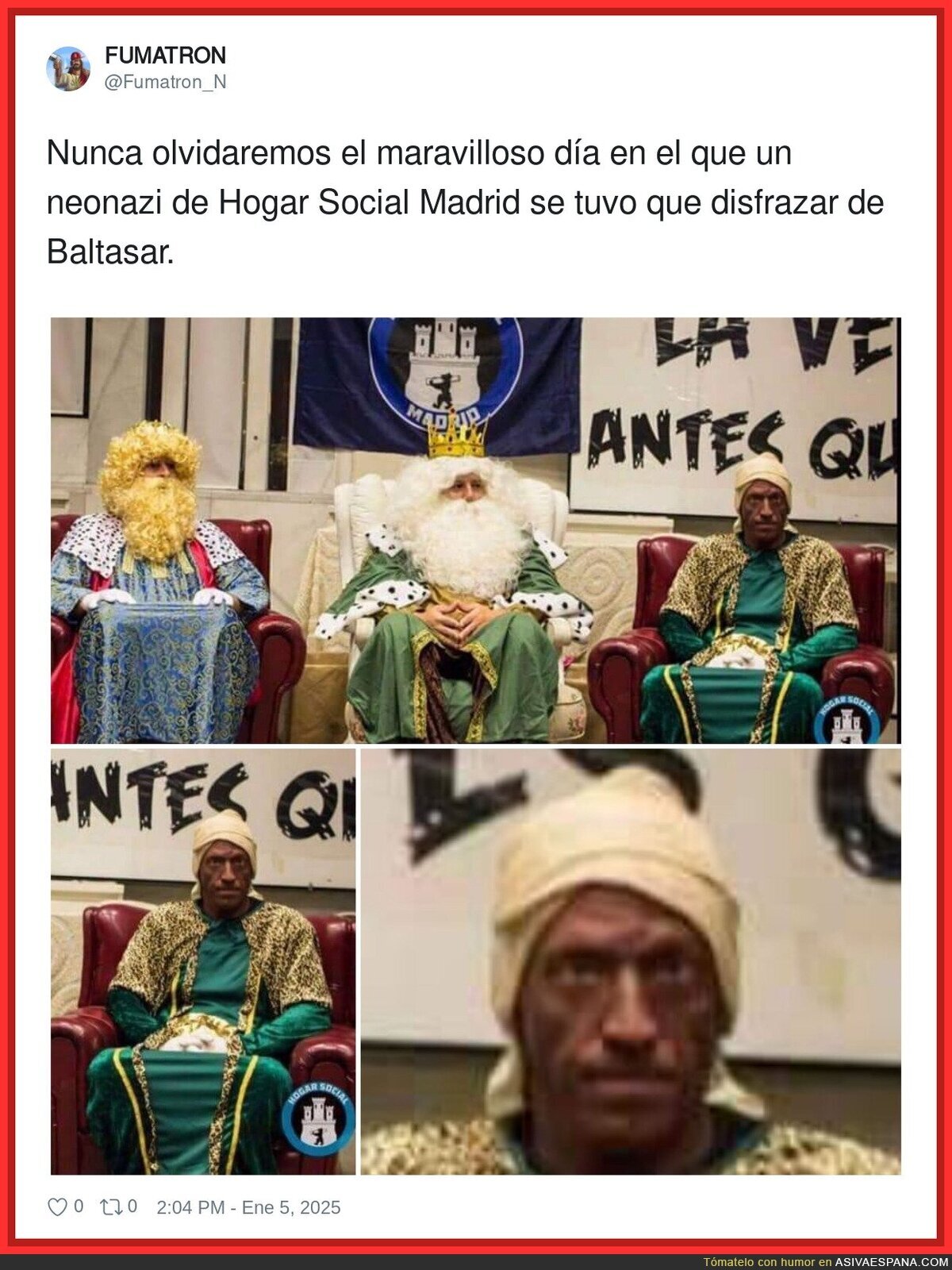 Que gran momento nos dejó este personaje de 'Hogar Social Madrid'