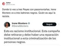 El racismo de Irene Montero