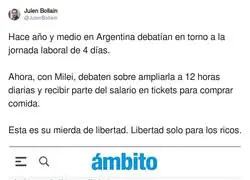 As&iacute; va Argentina con Milei