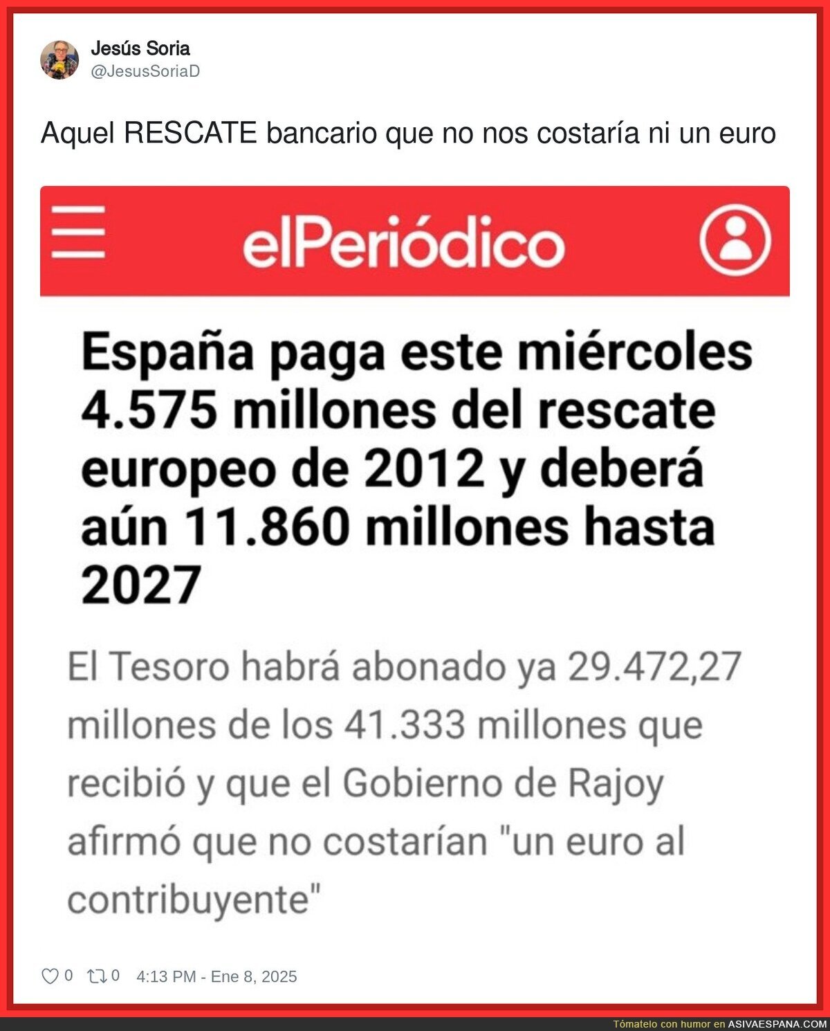 El rescate que salió caro