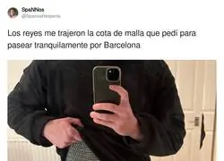 As&iacute; es como uno va seguro en Barcelona