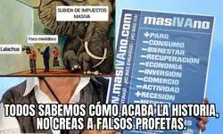 Cuidado con las historias de neoliberales.