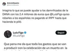 Antonio Maestre le da una lecci&oacute;n a Luis Figo
