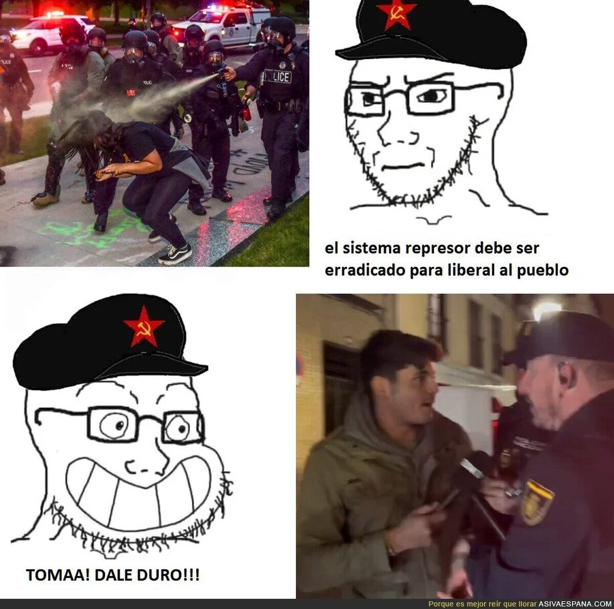 Venid a ver la violencia inherente al sistema