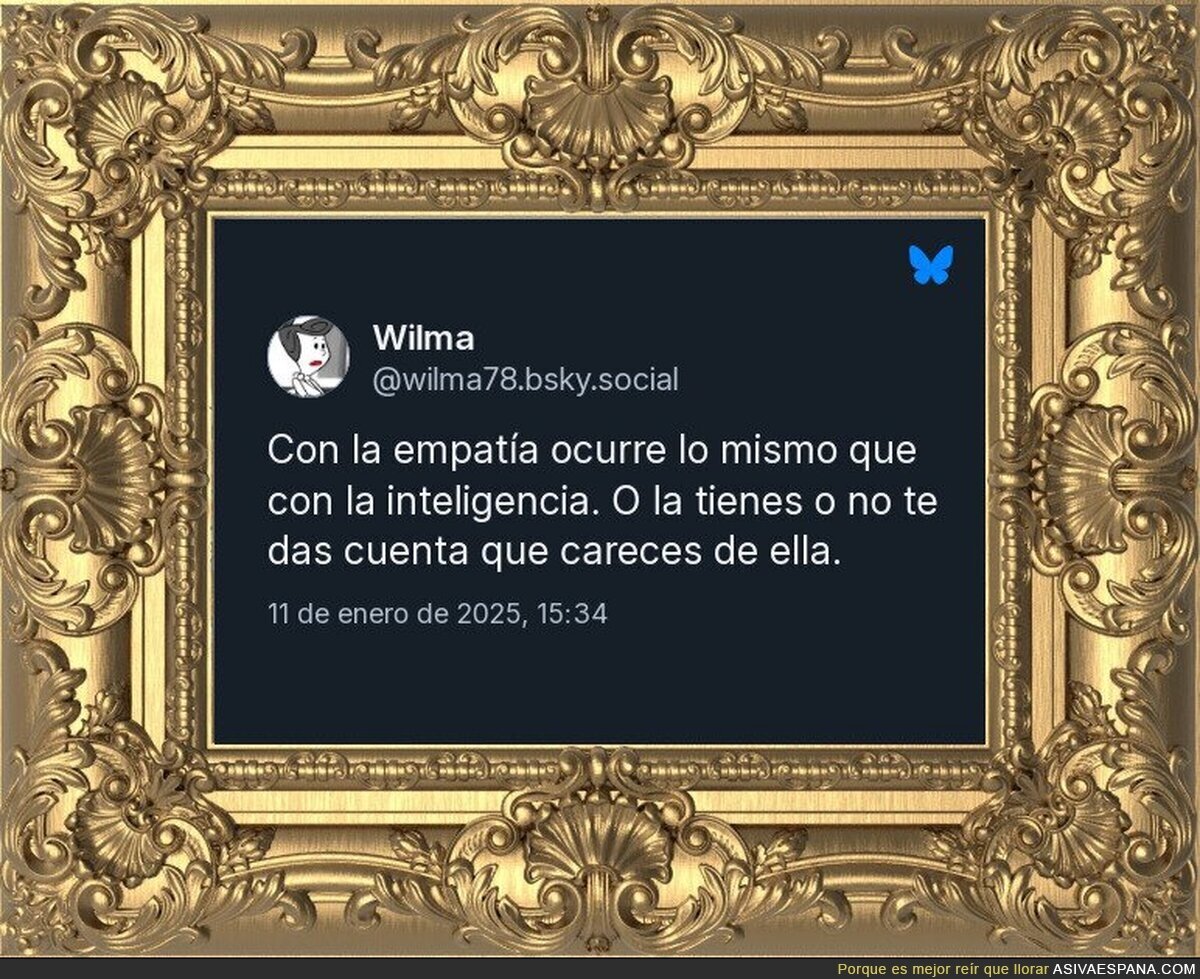Os lo doy enmarcado