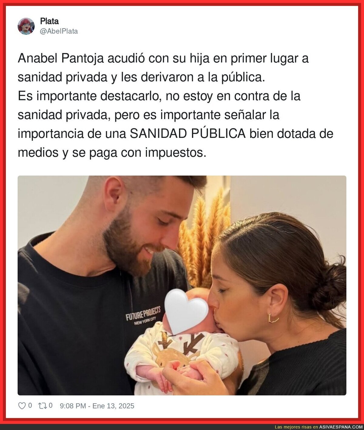 Anabel Pantoja y sus problemas con la sanidad privada