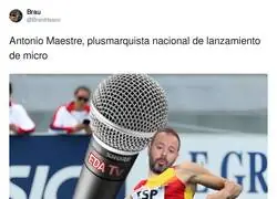 Antonio Maestre se gana el oro ol&iacute;mpico