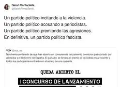 La gente de VOX son el peligro en estado puro