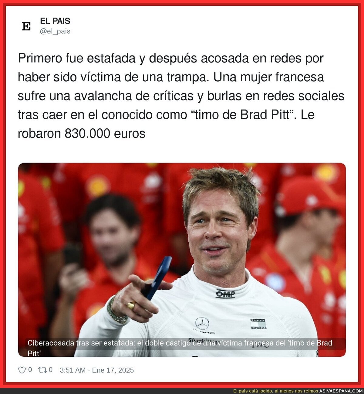 ¿Qué IQ tienes como para que te estafen así?