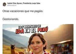 Isabel se lo pasa en grande