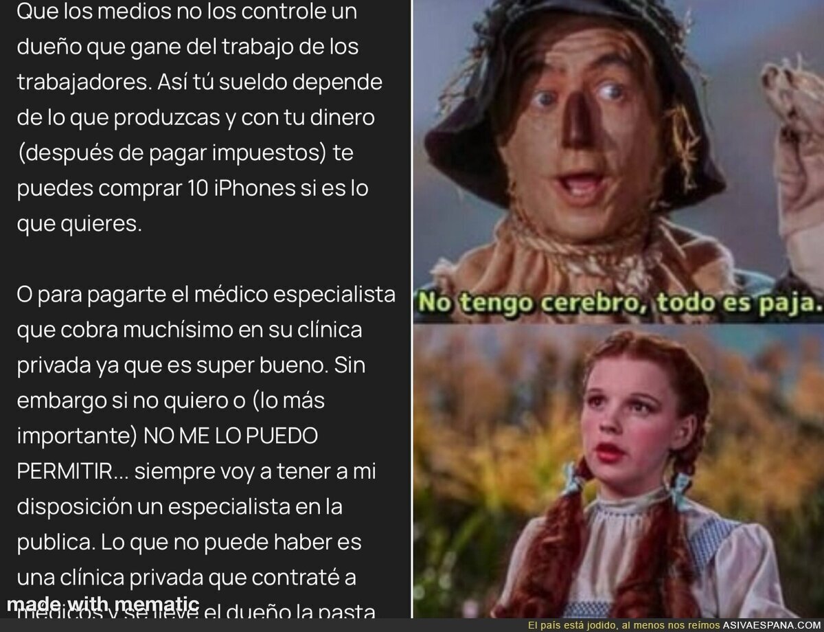 Esta gente es la que tiene que pagar las pensiones.