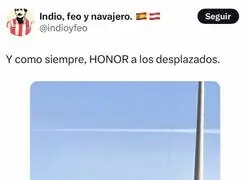 18 minutos de viaje, HONOR a los desplazados
