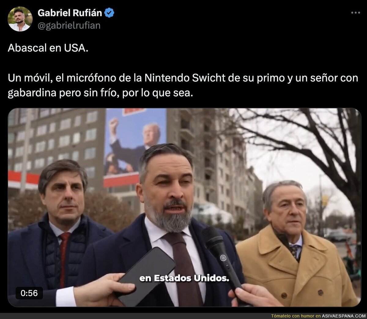 Gran despliegue en Estados Unidos para cubrir a VOX