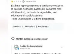 Educaci&oacute;n ninguna al asistir a un bar