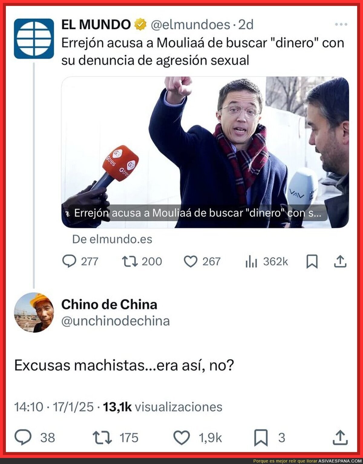 Las explicaciones de Íñigo Errejón