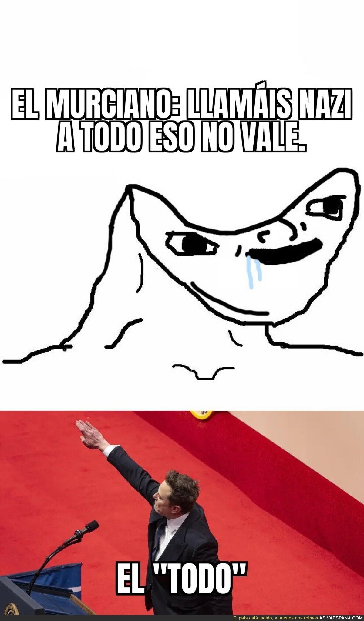 Sí suena como un pato y anda como un pato...