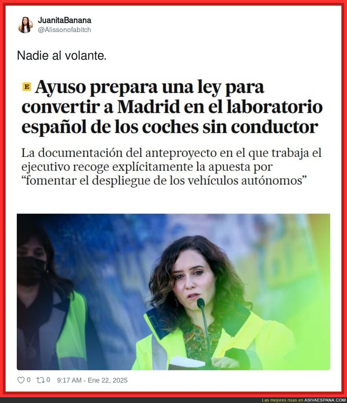 La nueva idea de Ayuso