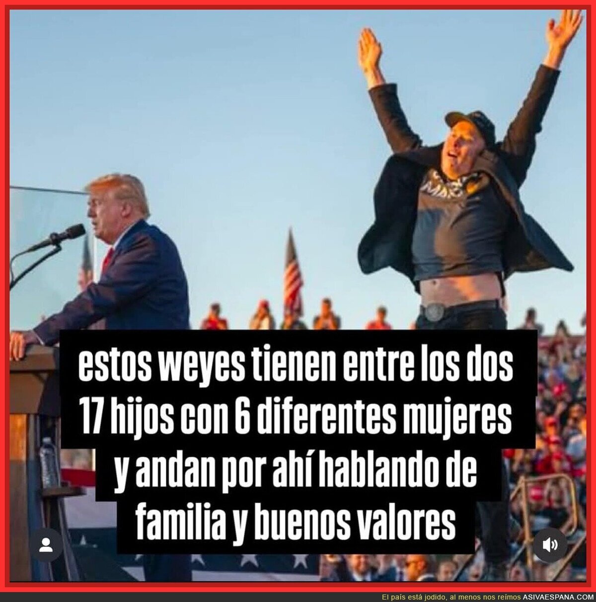 No son los más indicados para dar lecciones