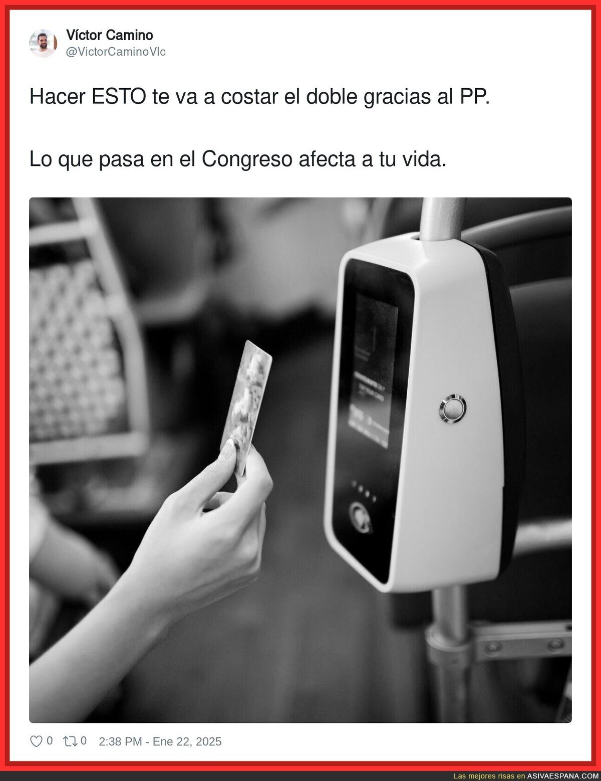 ¡Muchas gracias PP por encarecerme la vida!