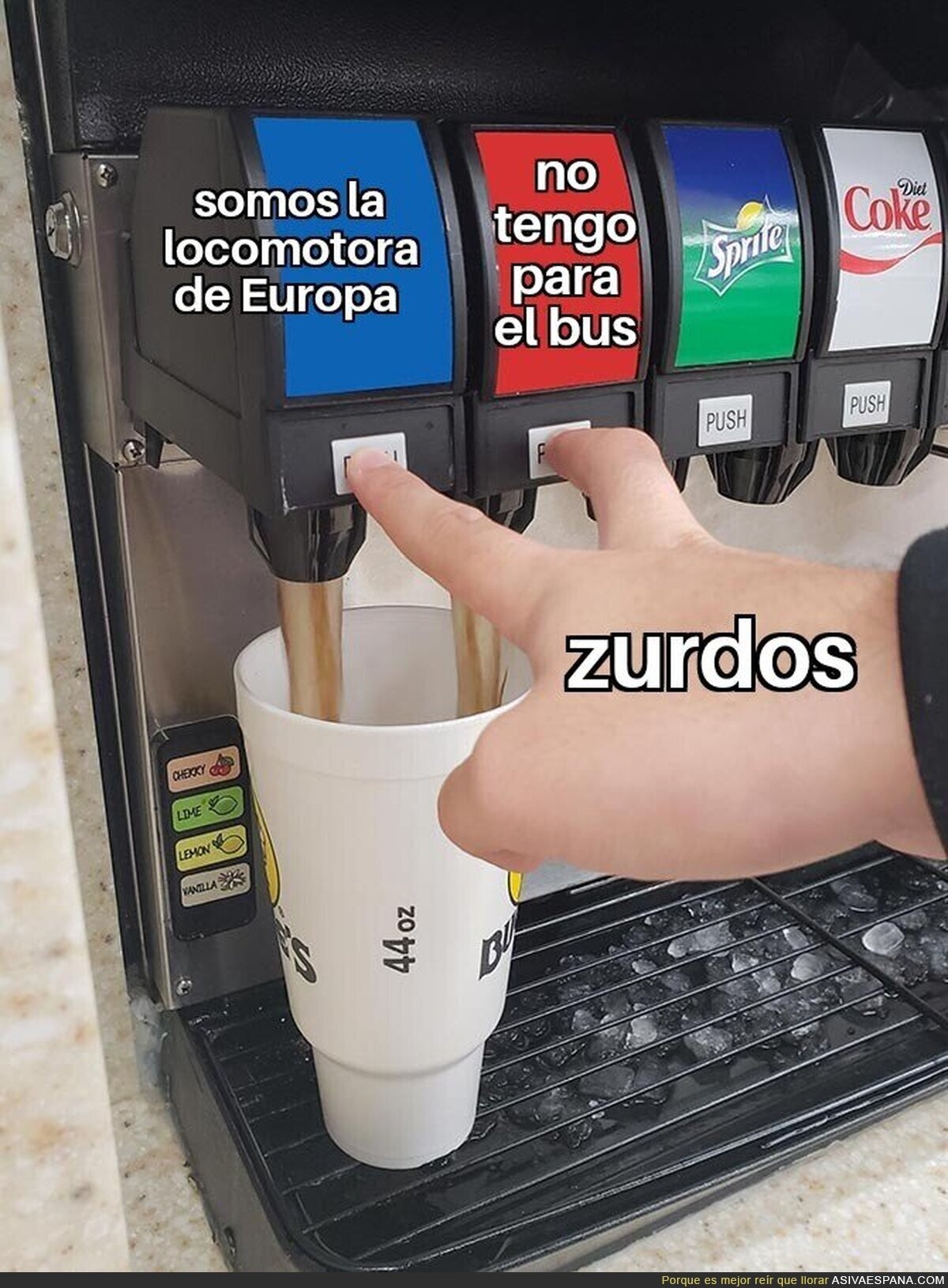 La mejor economía del mundo no da para más