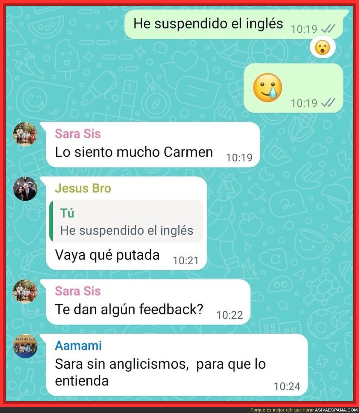 Drama al suspender inglés