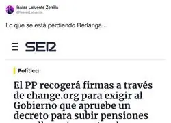 El PP no tiene verg&uuml;enza alguna