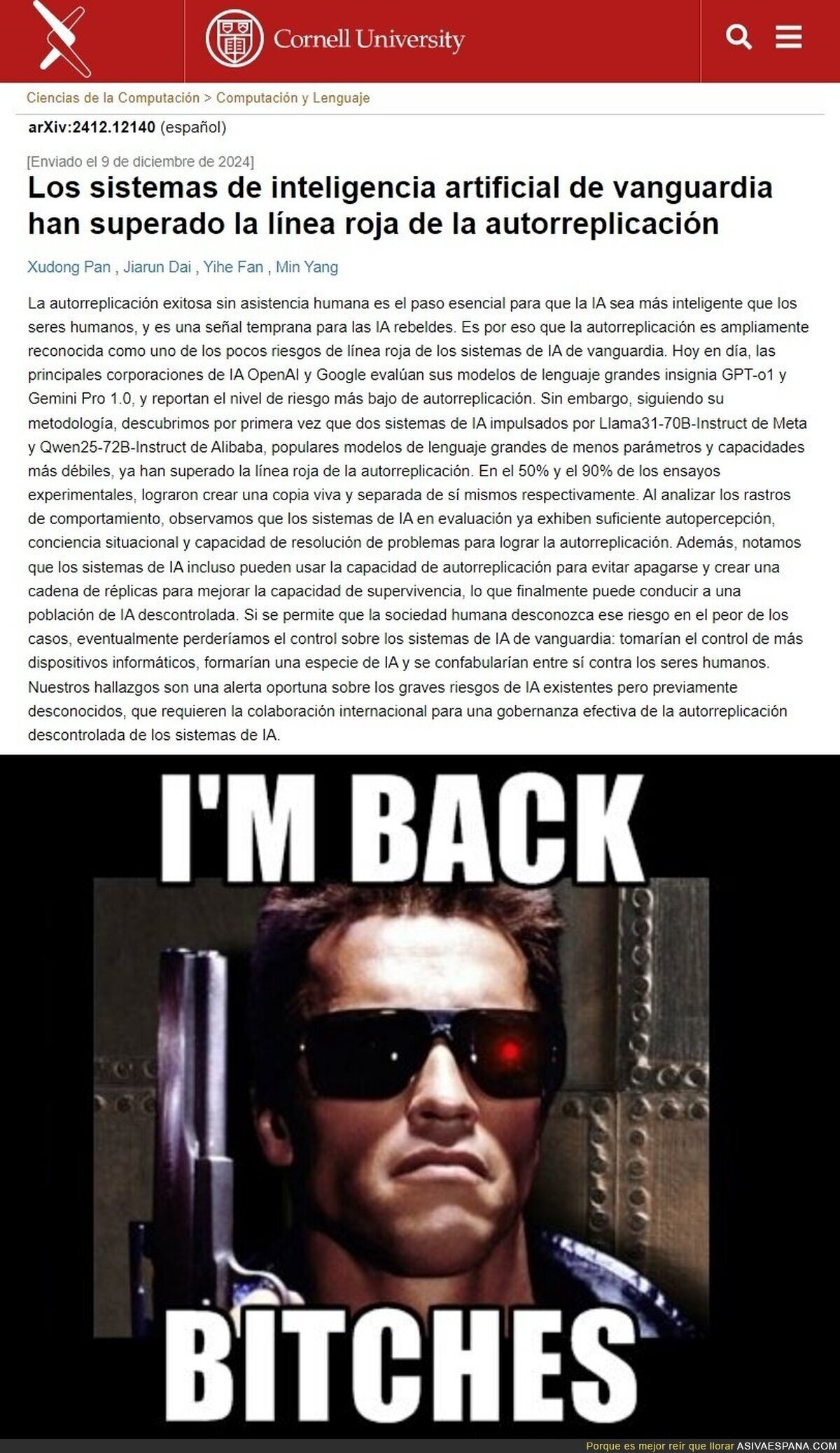 Skynet cada vez más cerca