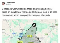 Es dram&aacute;tica la situaci&oacute;n de Madrid con el alquiler