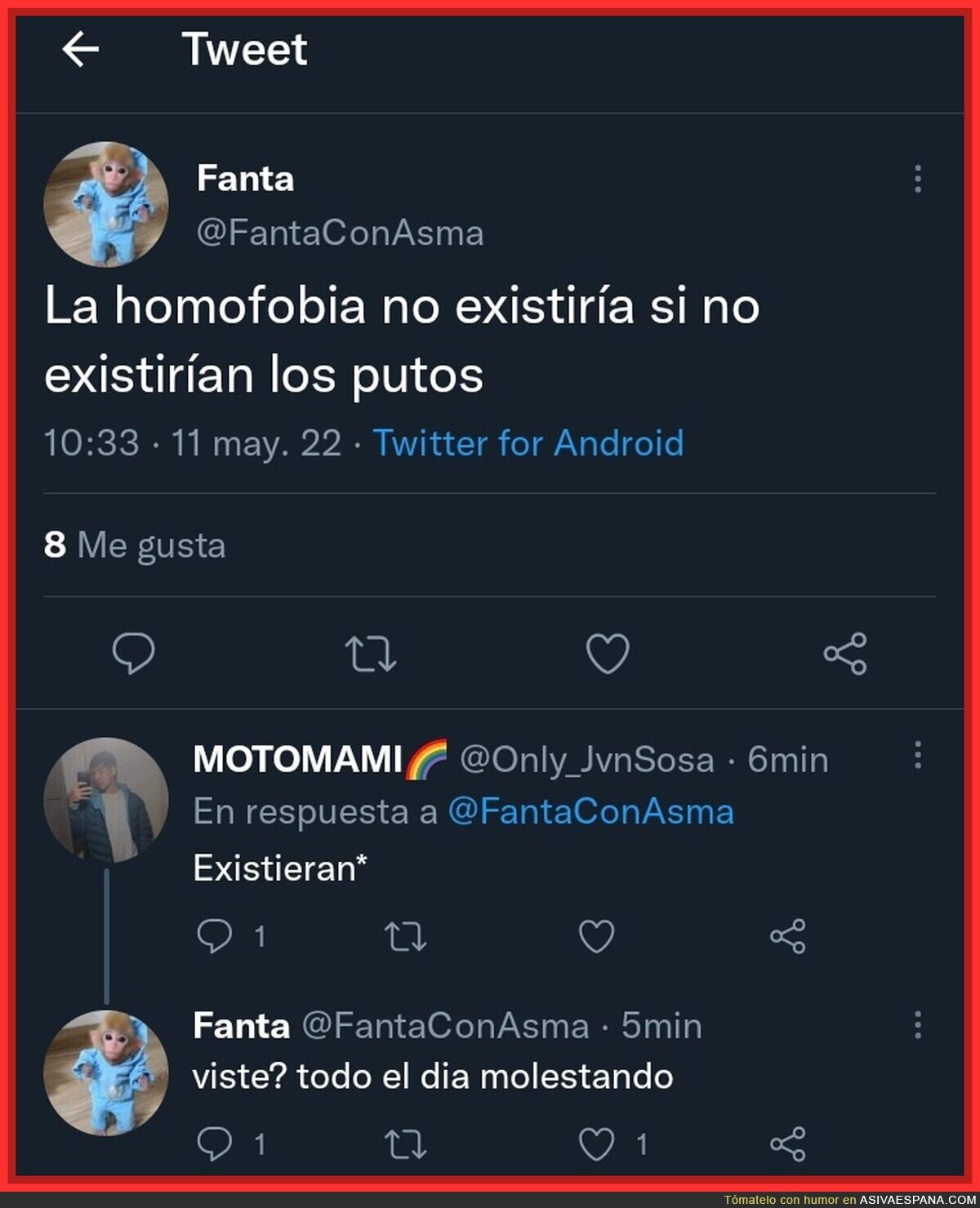 Siempre confrontando todo