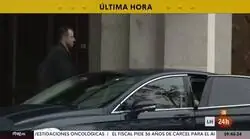 Por primera vez en la historia de Espa&ntilde;a, la imagen del Fiscal General del Estado entrando a declarar ante el Juez