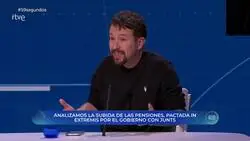 Pablo Iglesias menciona a Ana Rosa Quintana en #59Segundos de Gemma Nierga