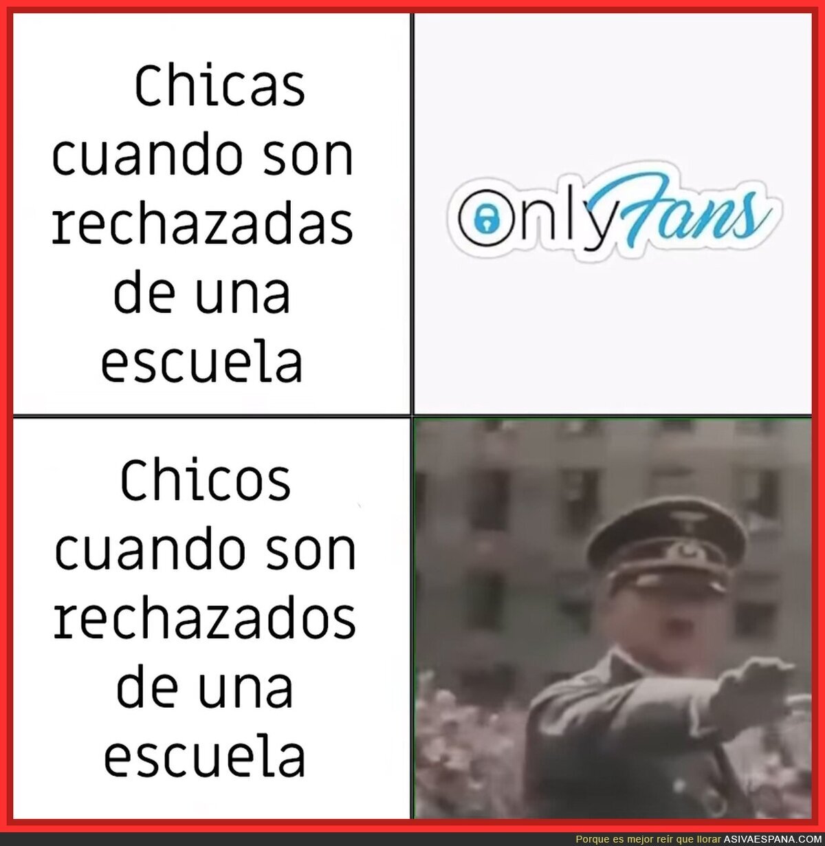 Diferencias entre chicos y chicas al ser rechazados