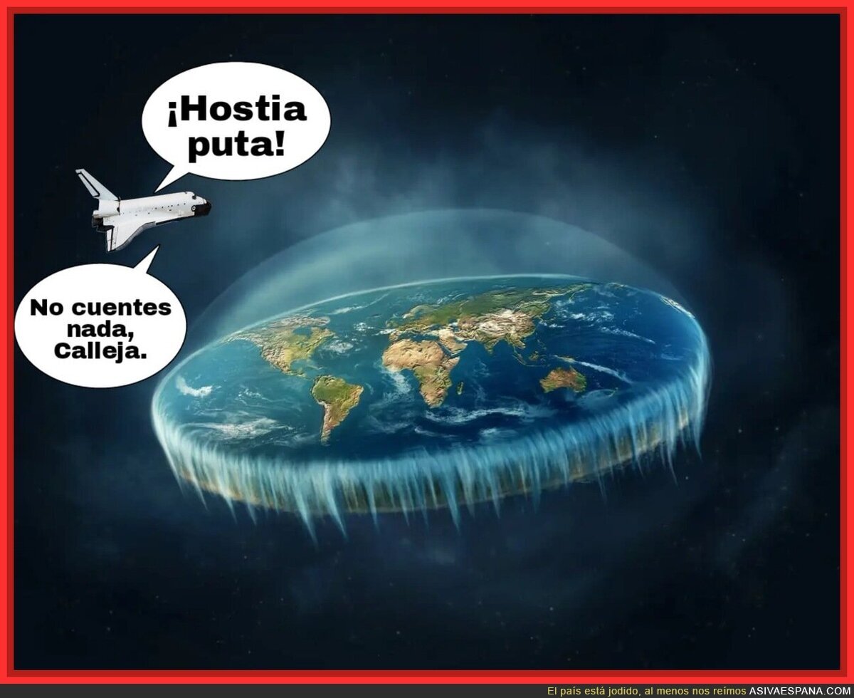 La sorpresa de Calleja al llegar al espacio