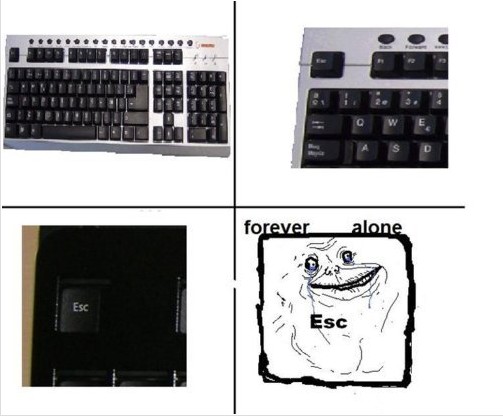 Esc,teclado