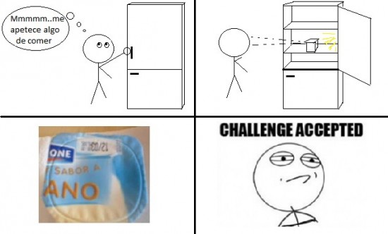 challenge accepted,Yogur