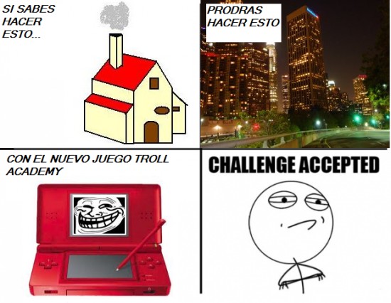 challenge acepted,trollface