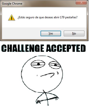 Challenge_accepted - Abrir tus favoritos