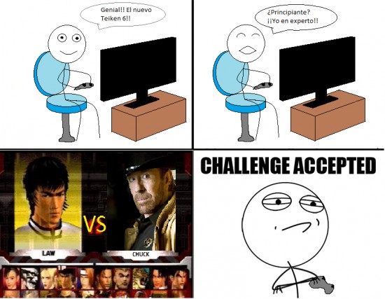 Challenge_accepted - Tekken 6 nivel experto