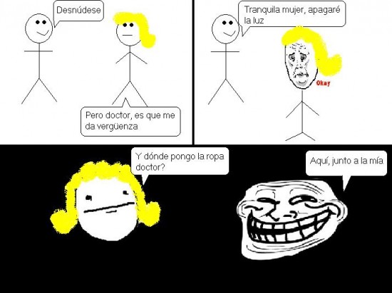 doctor,ropa,troll face