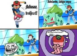 Enlace a Bulbasaur, látigo cepa
