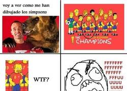 Enlace a Iniesta en los simpsons