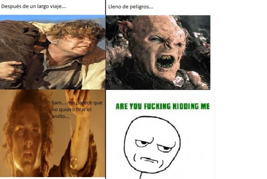 Kidding_me - Frodo, no me vaciles