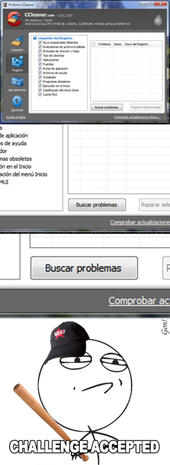 Challenge_accepted - Buscar problemas