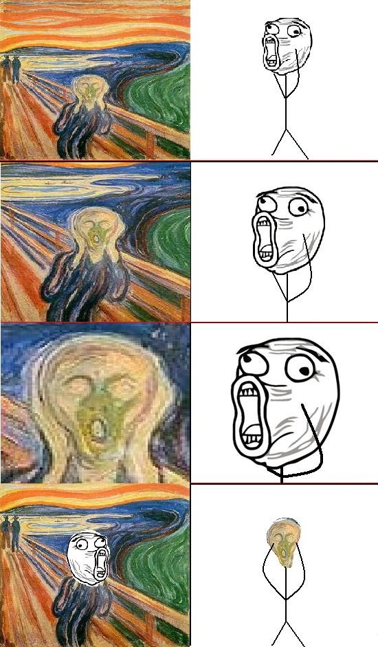 Lol - El grito de Munch