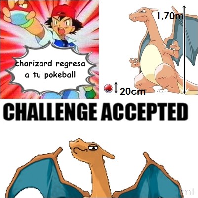 Challenge_accepted - Charizard accepted