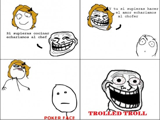 Trollface - Trolled Troll